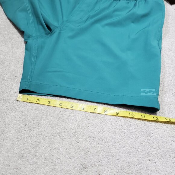 BILLABONG NWT Kai Hybrid Shorts 7" Unlined Lightweight Teal Pacific Used Men XXL - Picture 16 of 16